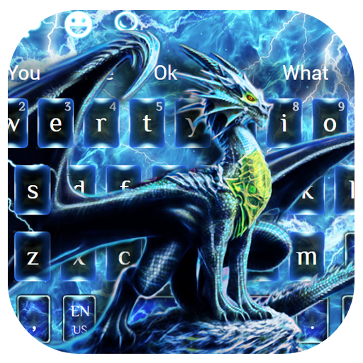 ikon Tema Keyboard Naga Listrik