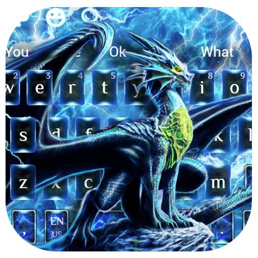 Tema Keyboard Naga Listrik 10001002