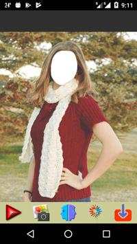 Women Scarf Selfie screenshot 1