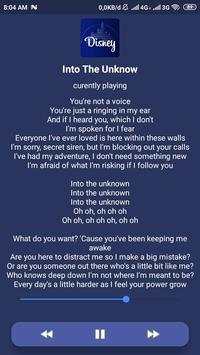 All Disney songs   lyrics screenshot 2