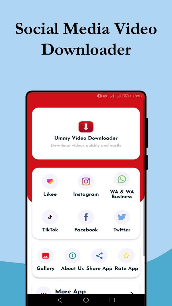 Ummy Video Downloader screenshot 1