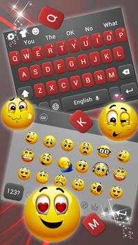 Red Gray Keyboard screenshot 3