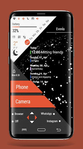 Тема Rhombus для Total Launcher screenshot 4