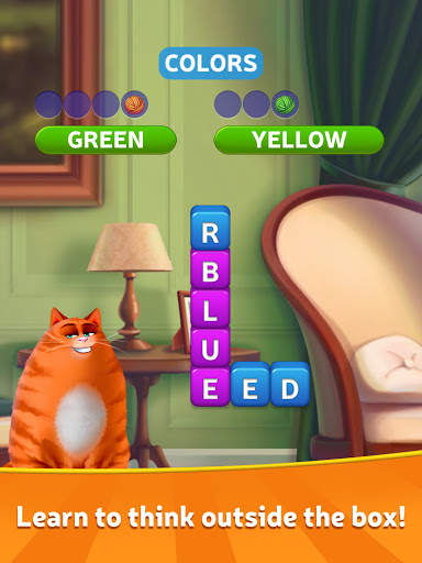 🔥Kitty Scramble: Word Stacks 7 تصوير الشاشة