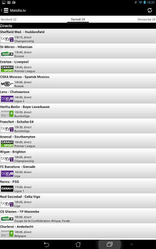 Programme TV Foot screenshot 5