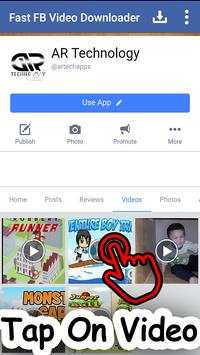 My Fast Facebook Video Download screenshot 2