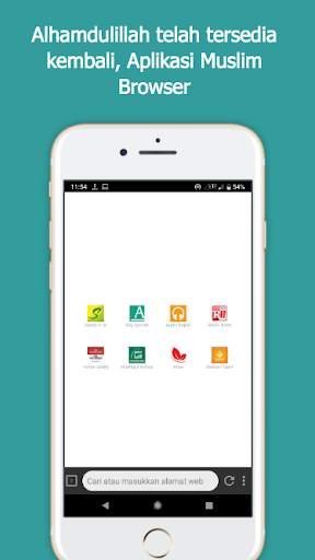 Muslim Browser screenshot 1