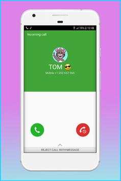 Fake Call From Talking Cat Tom screenshot 2