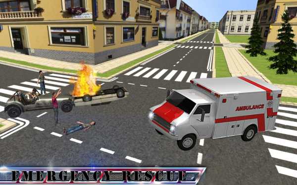 Ambulance Drive Simulator: Ambulance Driving Games screenshot 1