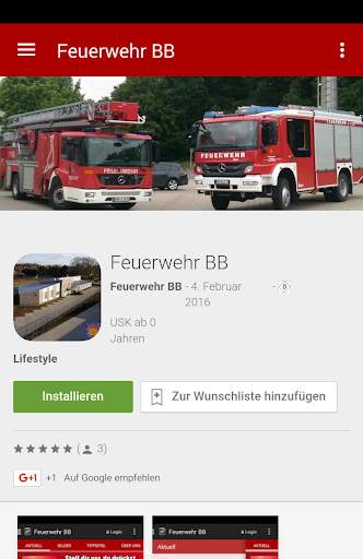 Feuerwehr BB screenshot 1