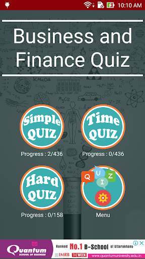 Business And Finance Quiz स्क्रीनशॉट 1