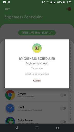Brightness Control Free - Brightness per app screenshot 11