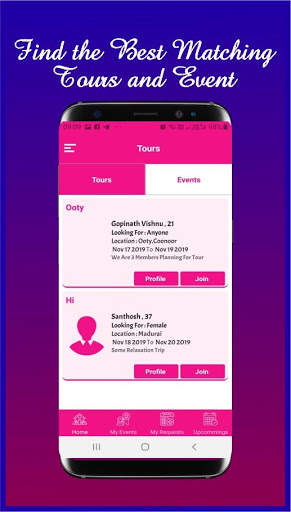 Dayouting - Travel app Find Your Tour Friend screenshot 3