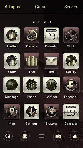 Decent GO Launcher Theme screenshot 3