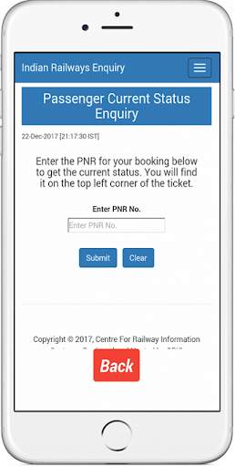 Live Train Status, PNR Status of Indian Rail screenshot 2