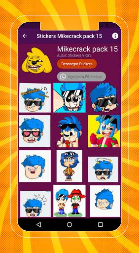 💎Stickers de Mikecrack y Los Compas para WhatsApp screenshot 5