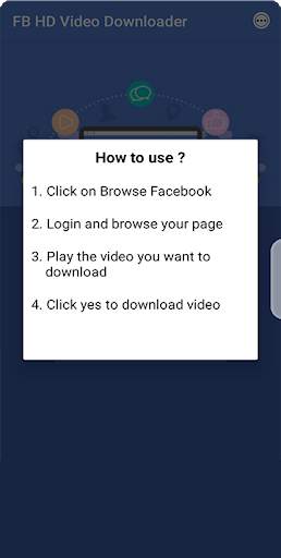 HD Video Downloader for facebook स्क्रीनशॉट 4