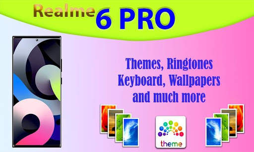 Realme 6 Pro Theme, Launcher, Ringtones, Wallpaper screenshot 2