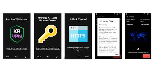 KR VPN - Free VPN With The Fast Connection screenshot 7
