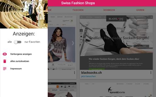 Mode Shops Schweiz - Shopping screenshot 4