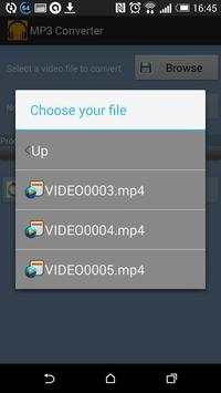 MP3 Converter Videos screenshot 3