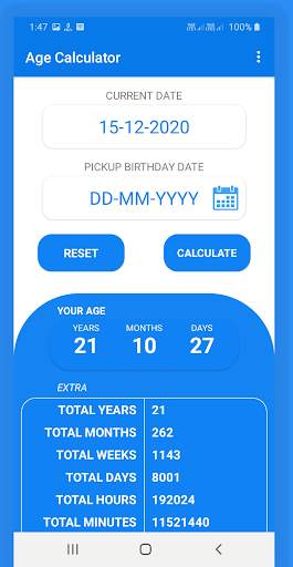 Age calculator by date of birth screenshot 4