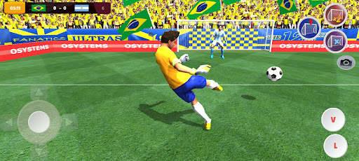 Goalie Wars Football 1vs1 screenshot 1