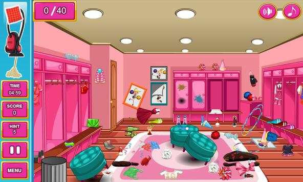 Cheerleader room clean up screenshot 3