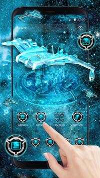 Space Galaxy Launcher Theme Live HD Wallpapers screenshot 1