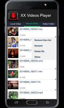 XX Video Player 2018 screenshot 2