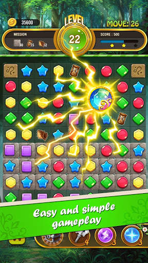 Jewel Crush: Match 3 Puzzle Free screenshot 1