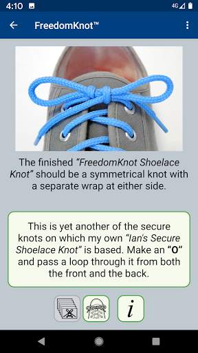 Ian's Laces Free – How to tie shoes and lace shoes screenshot 8