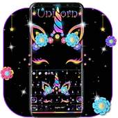 Night Star Sparkling Unicorn Keyboard 10001002