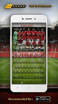 New Keyboard for Man U Theme Football 2019 скриншот 4