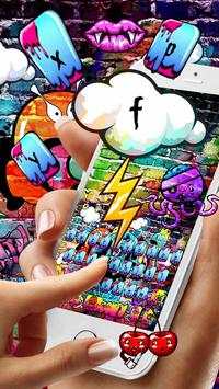 खोपड़ी भित्तिचित्र कीबोर्ड थीम स्क्रीनशॉट 2