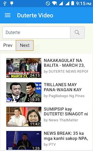 DuterteVideo screenshot 3