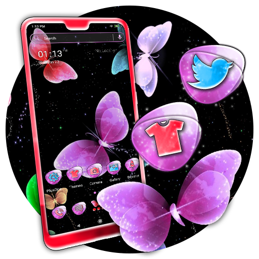 Colorful Butterfly Theme icon