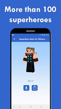 Superhero skins for Minecraft MCPE screenshot 2