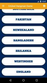 Cricket Hangman Game screenshot 5