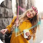 Neon Light Crown - Photo Montage 3.9