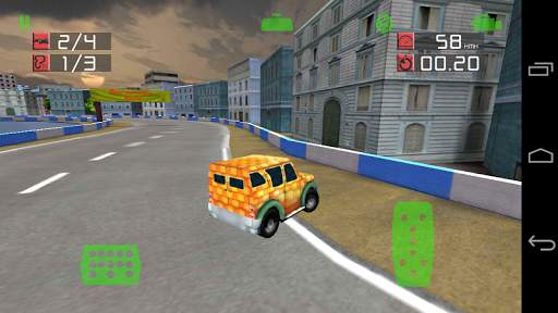 Cartoon Car Racing screenshot 3