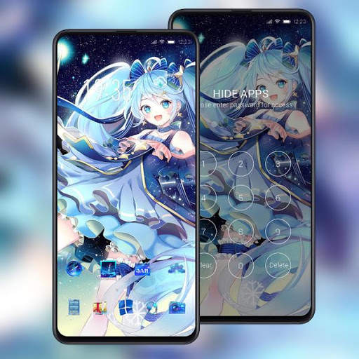 Beautiful Magical Princess theme Anime Girl screenshot 4