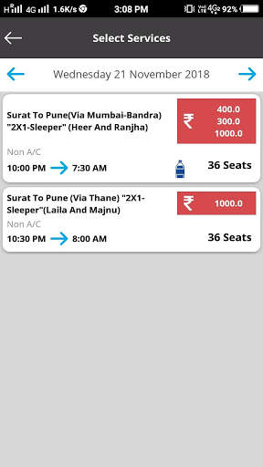 Kingbus.in screenshot 4