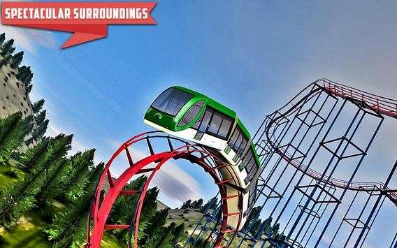 rol coaster tema taman pertandingan screenshot 2
