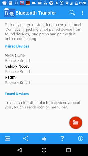 Bluetooth Explorer Lite screenshot 1