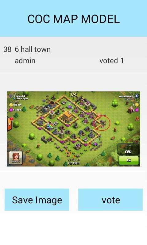 COC MAP MODEL screenshot 3