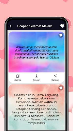 Pesan keinginan Koleksi SMS screenshot 6