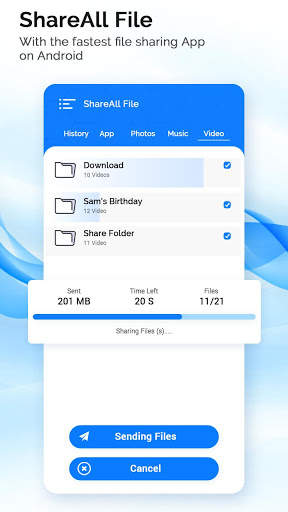 shareit - transfer & share tips 6 تصوير الشاشة