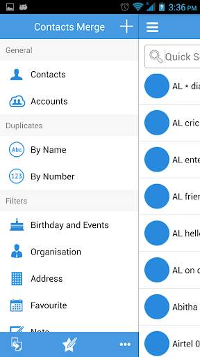 Contact Merger screenshot 2