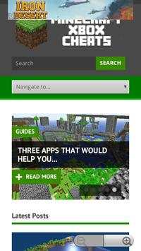 Cheats for Minecraft XBOX screenshot 2
